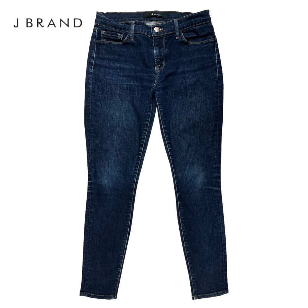 J Brand Women 27 Anthropologie Pure Capri Indigo Denim Jeans Style 80035C032